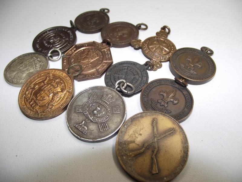 12 X Proficiency Medals, Shooting etc. — image 2