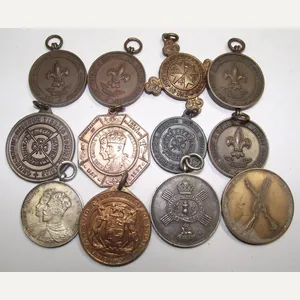 12 X Proficiency Medals, Shooting etc.