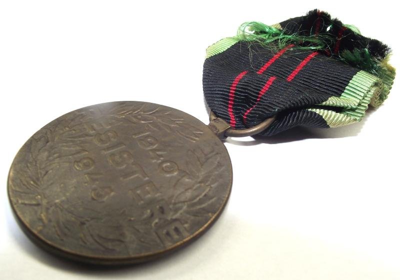 Belgium Resistance Medal,1940/45. — image 4