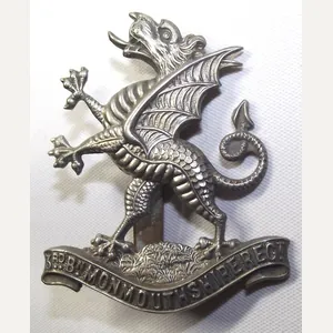 3rd Battalion Monmouthshire Regiment Cap Badge.