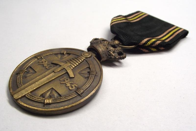 Belgium Prisoner of War Medal.1940/45. — image 2