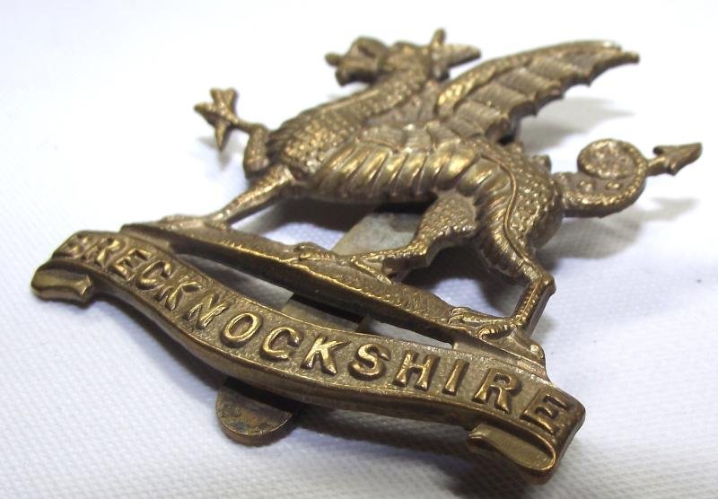 Brecknockshire Territorial Battalion Cap Badge. — image 2