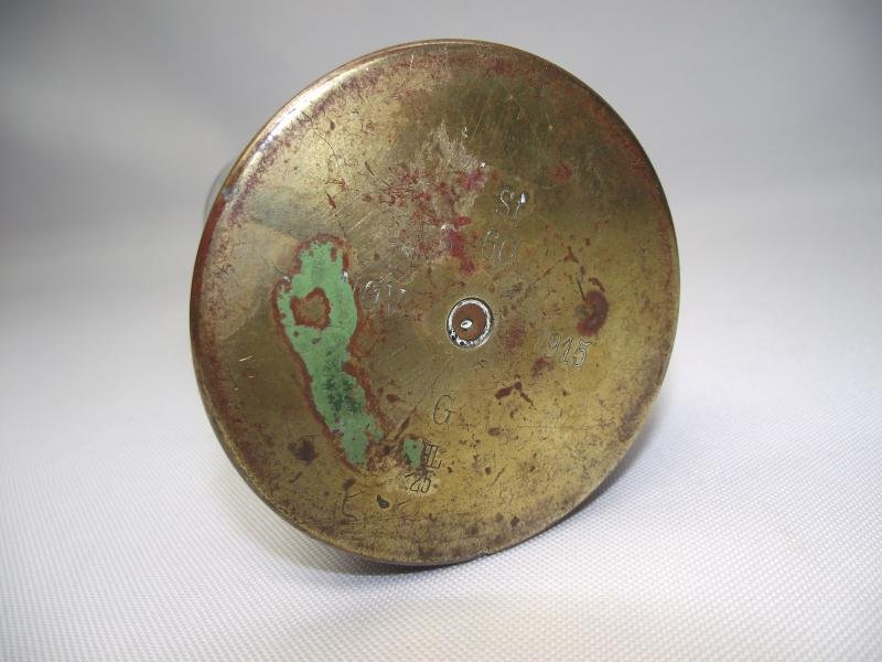WW1 The Kings Own 1915 Dated Shell Case Souvenir. La Bassee. — image 7