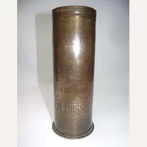 WW1 The Kings Own 1915 Dated Shell Case Souvenir. La …