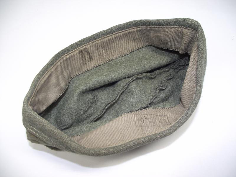 1943 Dated Swedish M39 Wool Side Cap. — image 5