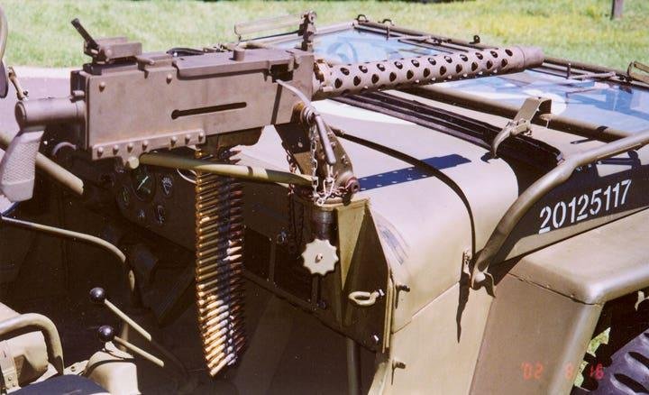 WW2 U.S. 30 Caliber Machine Gun Pintle Assemby. — image 9