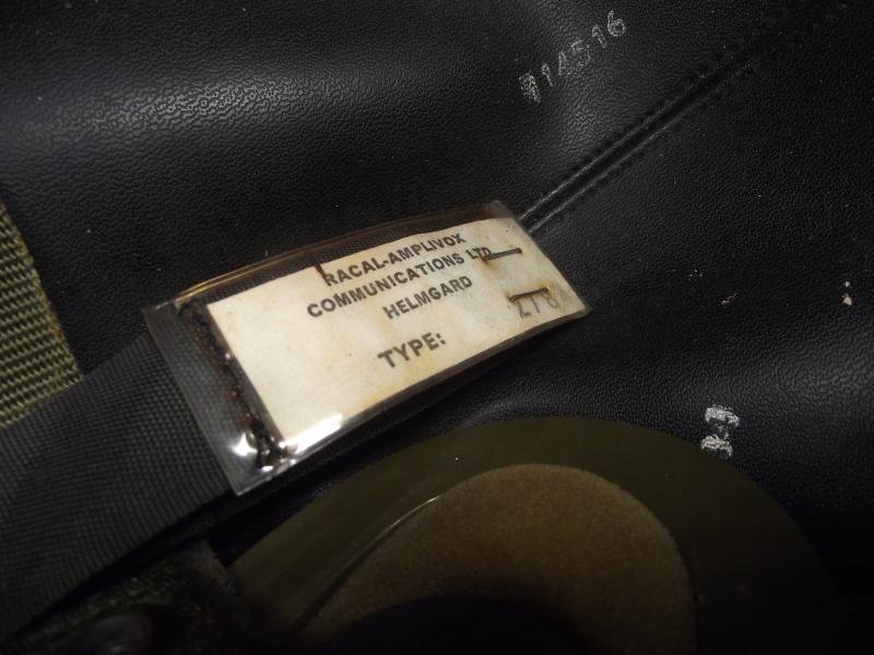 British Combat Vehicle Crewman's Helmet. Rascal-Helmgard. — image 9