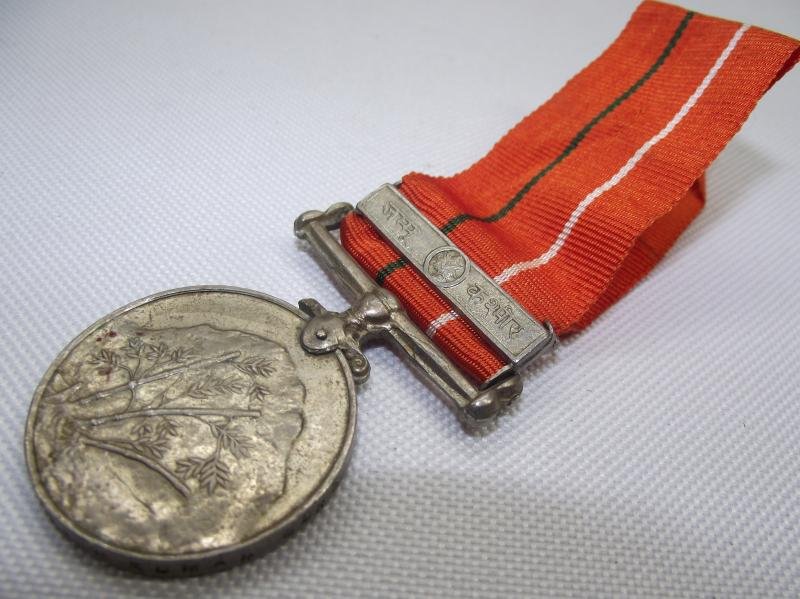 Indian Service Medal. Sainya Seva. Jammu and Kashmir. Grenadiers. — image 2