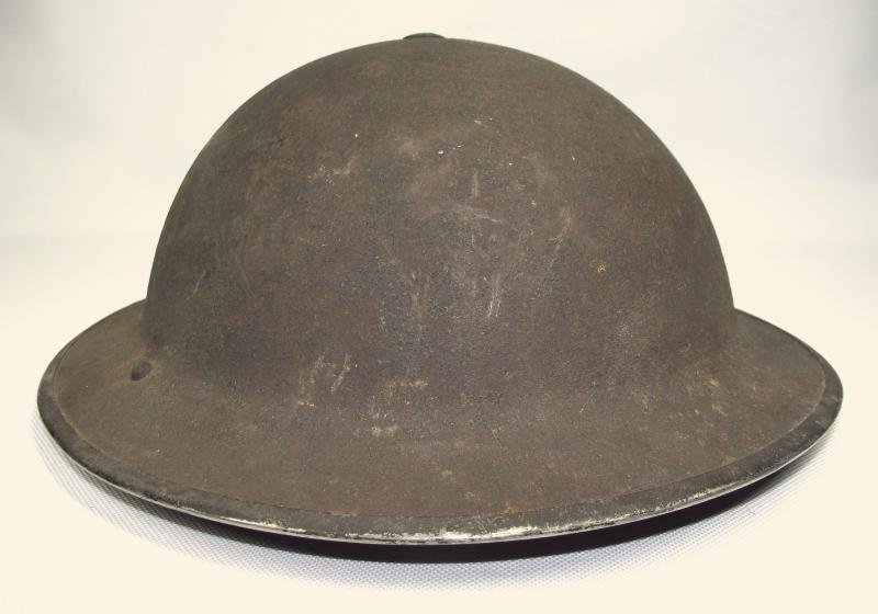 1939 Dated MK2 Army Helmet with Rough Brown Finish. — image 2