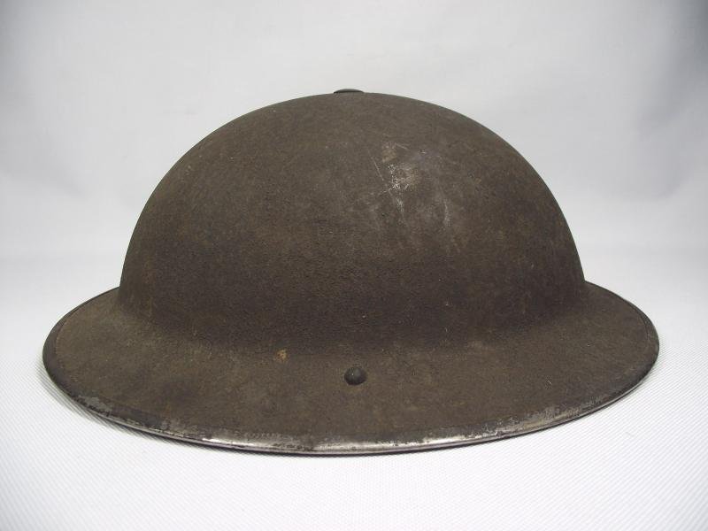 1939 Dated MK2 Army Helmet with Rough Brown Finish. — image 4