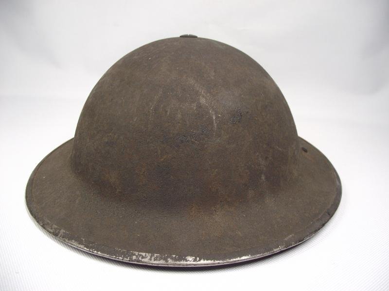 1939 Dated MK2 Army Helmet with Rough Brown Finish. — image 5