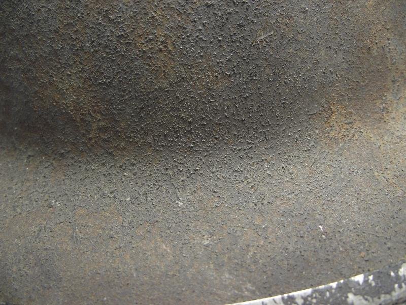 1939 Dated MK2 Army Helmet with Rough Brown Finish. — image 6