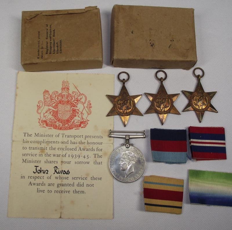 WW2 Cardiff Merchant Navy Casualty, SS-Empire Lake 1943. Sunk by U-181. — image 2