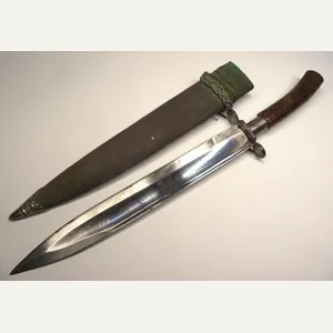 Large Edwardian Bowie Knife.