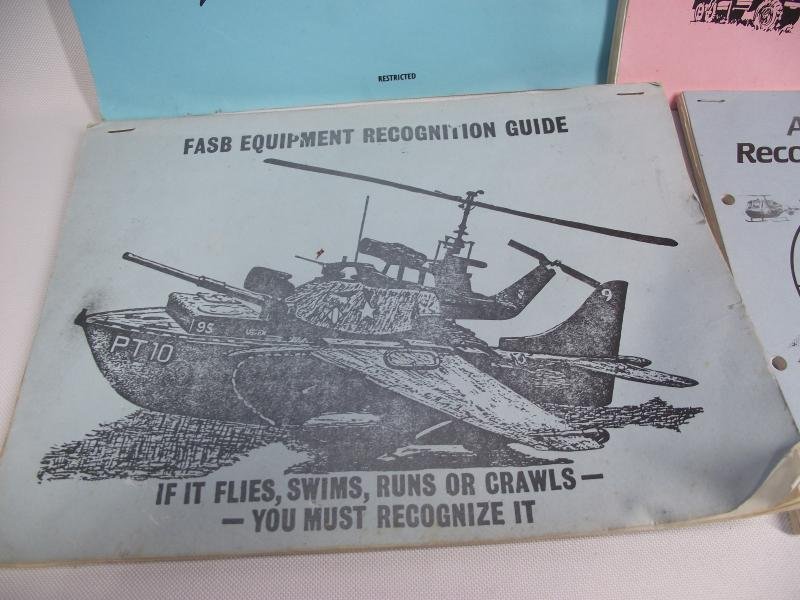 5 X 1980'S British Restricted Soviet Recognition Guides. — image 2