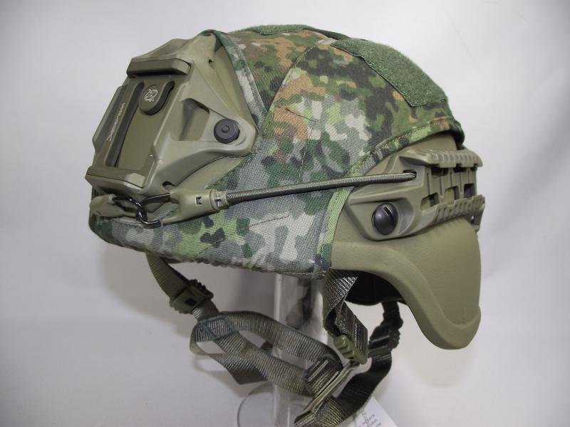 Dutch Viper Combat Helmet and Accessories Including Carry Bag. — image 2