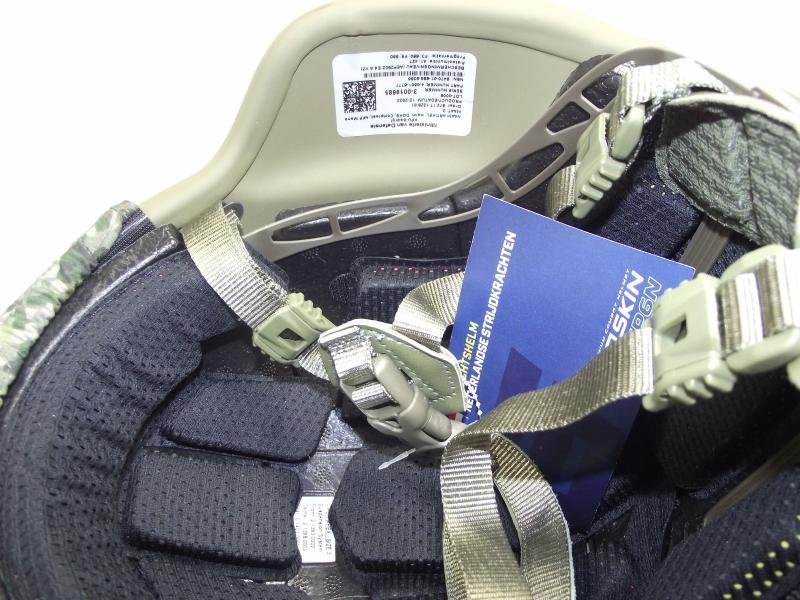 Dutch Viper Combat Helmet and Accessories Including Carry Bag. — image 9