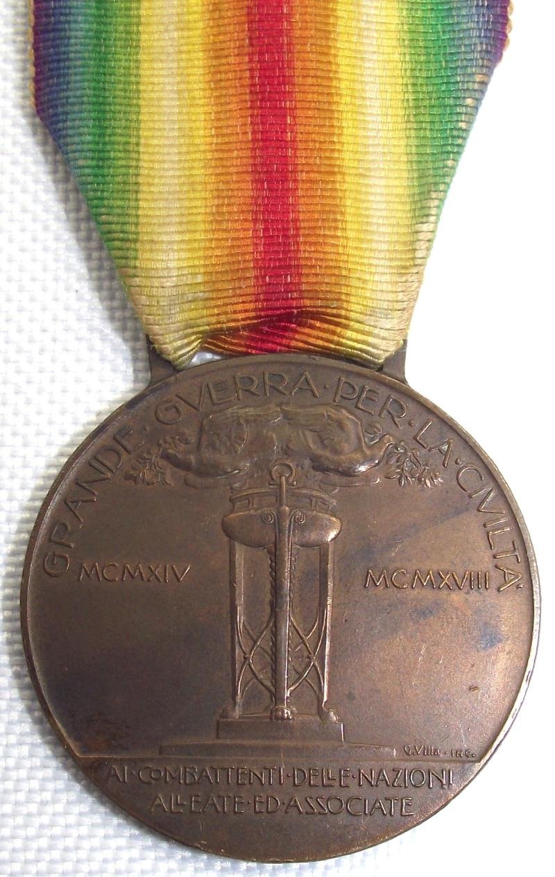 WW1 Italian Victory Medal. — image 3