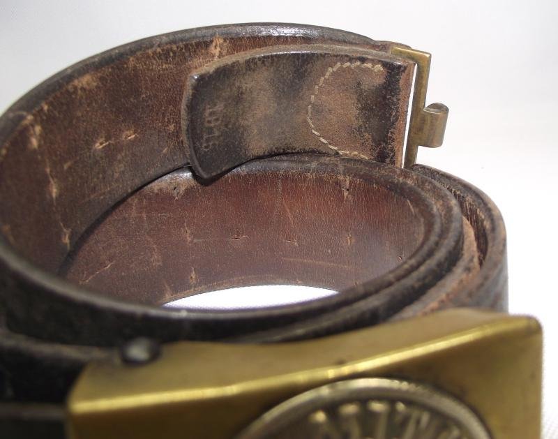 WW1 German Prussian Belt and Buckle, 1915 Dated. — image 4