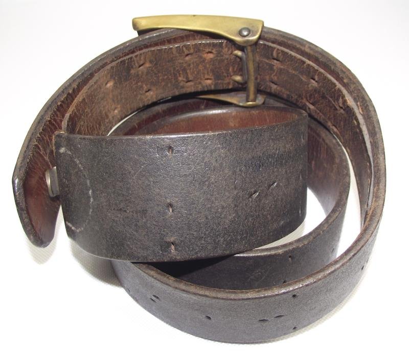 WW1 German Prussian Belt and Buckle, 1915 Dated. — image 5