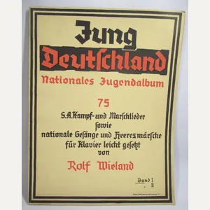 Hitler Youth Song Book, Jung Deutschland.