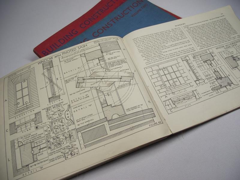3 X Wartime Publications, Building Construction, 1943/45/46. — image 4
