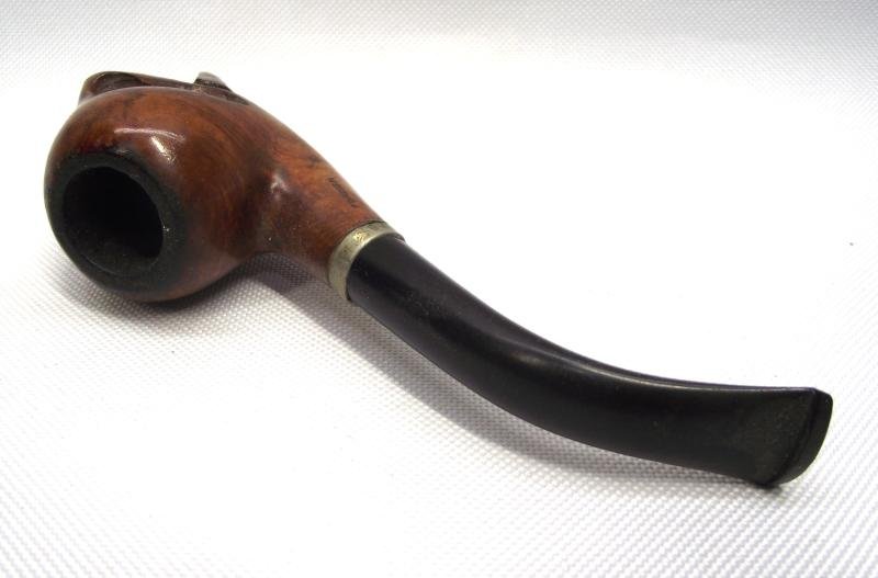 Vintage Skull Bowl Smoking Tobacco Pipe. — image 8