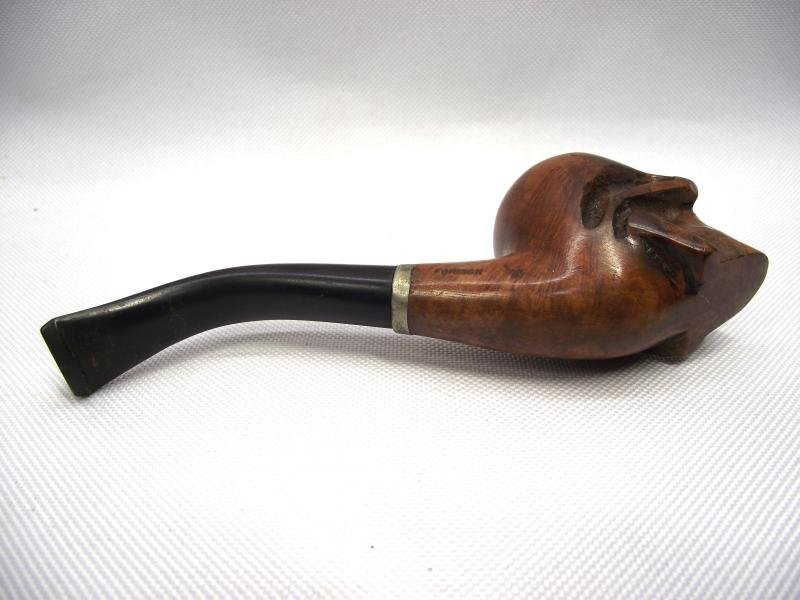 Vintage Skull Bowl Smoking Tobacco Pipe. — image 9