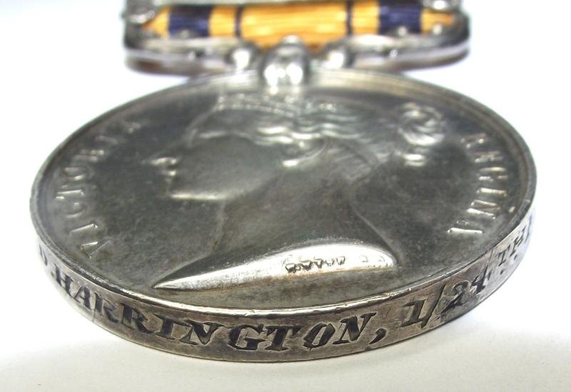 24TH Foot Isandhlwana Casualty South Africa Medal. NO PAYPAL PAYMENT!! — image 9