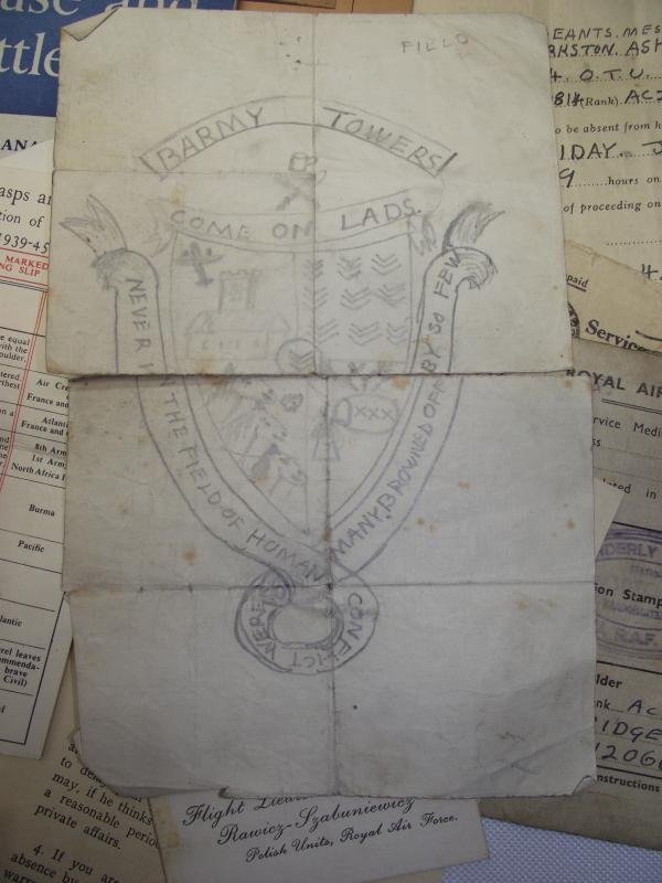 WW2 RAF 54 OTU Medal and Paperwork Grouping. Cardiff Veteran. — image 5