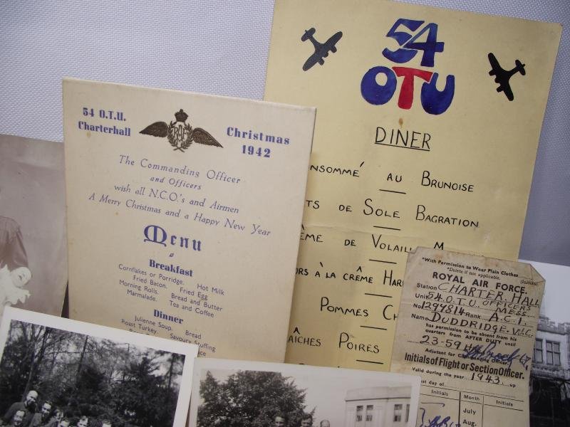 WW2 RAF 54 OTU Medal and Paperwork Grouping. Cardiff Veteran. — image 7
