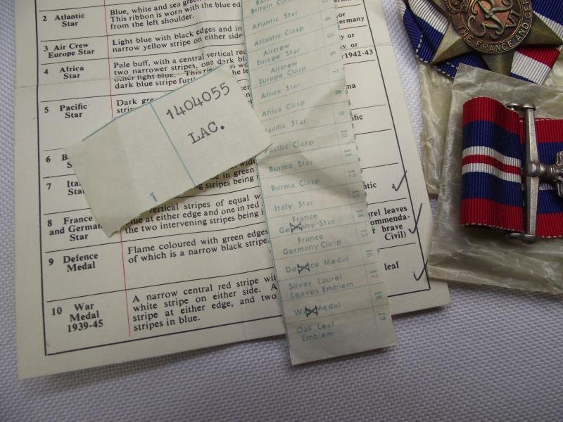 Boxed WW2 RAF Medal Group. — image 4