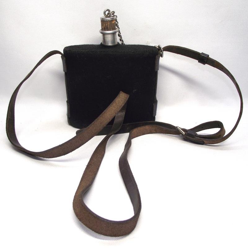 British WW1 Private Purchase Aluminium Water Bottle. — image 2