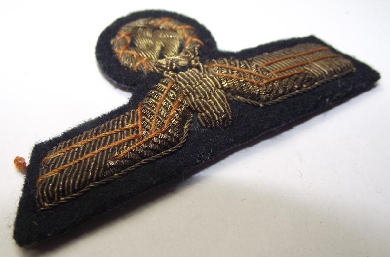 WW2 Kriegsmarine Officers Bullion Cap Eagle. — image 3