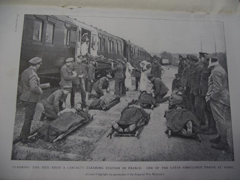 British 1920's Booklet, The Birth and Early Days of our Ambulance Trains in France, 1914. — image 7