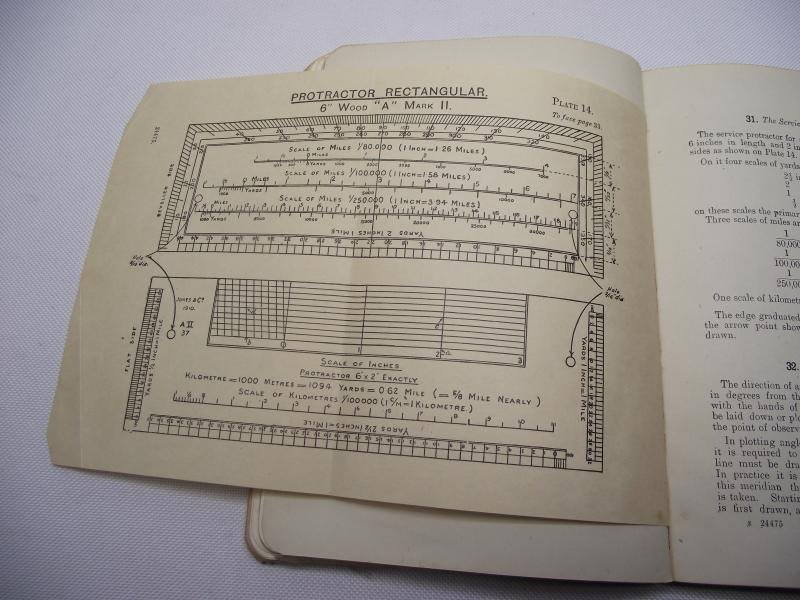 WW1 British 1914 Dated Booklet. Map Reading and Field Sketching. — image 6