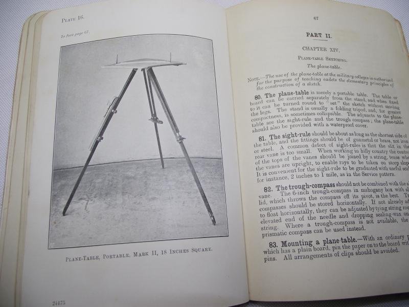WW1 British 1914 Dated Booklet. Map Reading and Field Sketching. — image 9