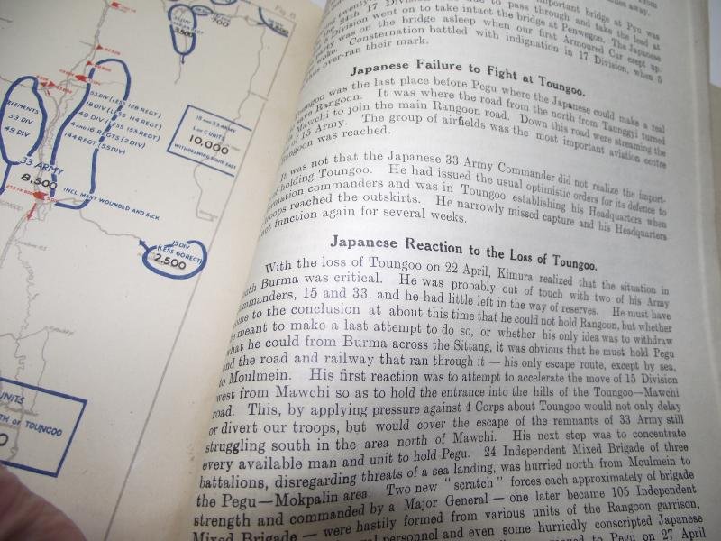 2 X Burma Campaign of the Fourteenth Army Booklets.. 1943-1945. — image 6