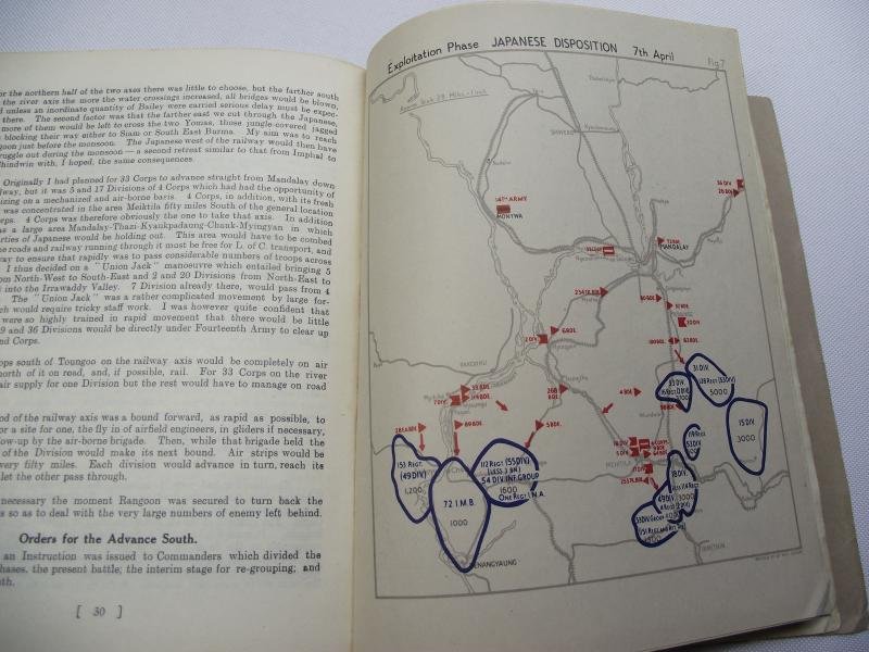 2 X Burma Campaign of the Fourteenth Army Booklets.. 1943-1945. — image 9