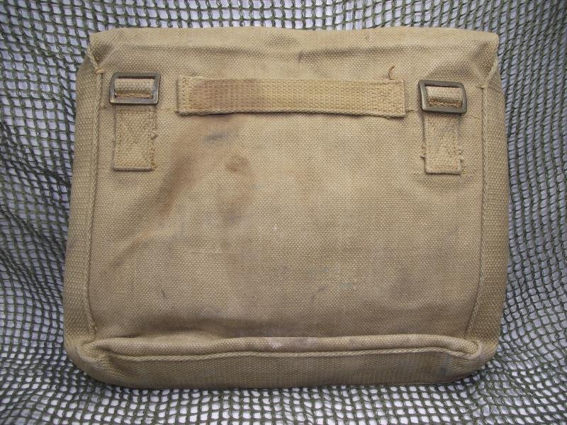 1942 Dated British Army 37 Pattern Officers Valise, Satchel. — image 2