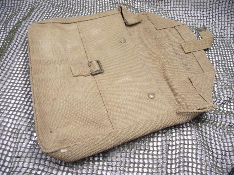 1942 Dated British Army 37 Pattern Officers Valise, Satchel. — image 3