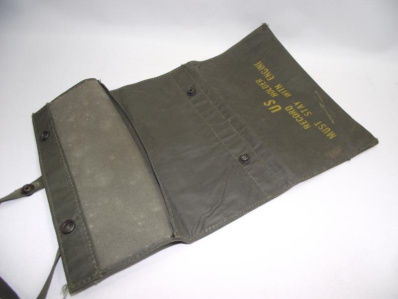 U.S. Army Truck Engine Record Sheet Waterproof Wallet. — image 5