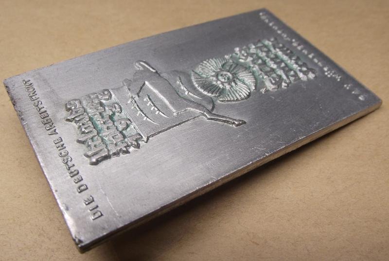 DAF/KDF Event Badge Tinnie/ Urlaubs Fahrten, 1936. — image 3