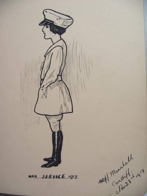WW1 Ladies Autograph Book. — image 3
