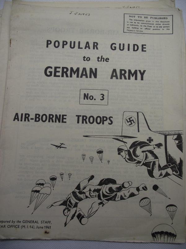 5 X 1941 Dated War Office Publications, Popular Guide to the German Army. to — image 6