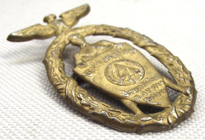 SA Event Badge/ Tinnie. SA Wettkampftage, 1938. — image 2