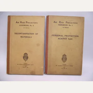 1938 Dated ARP Handbooks, No1 and No4.