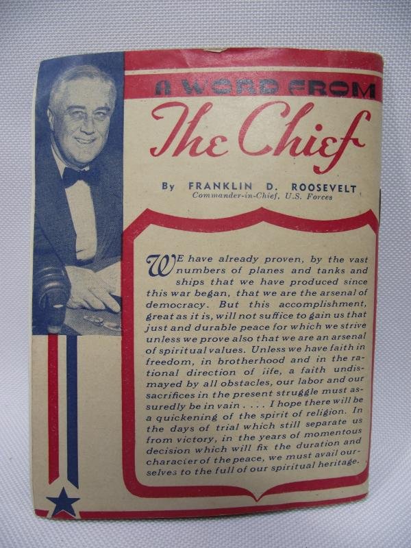 U.S. 1943 Dated ''GI'' Pocket Booklet. — image 3