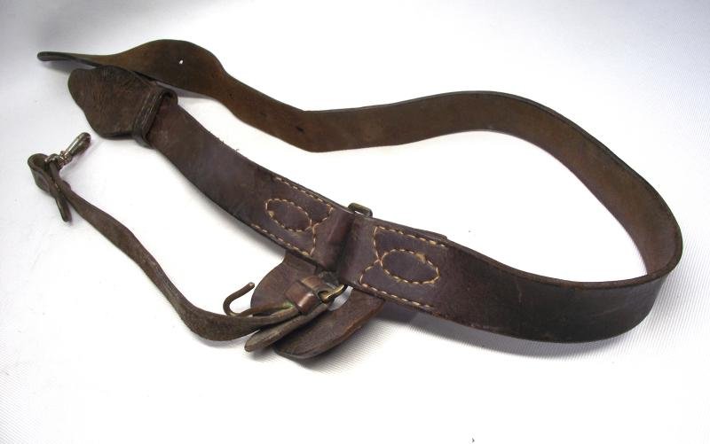 WW2 Imperial Japanese Army NCO Sword Belt and Hanger. — image 2