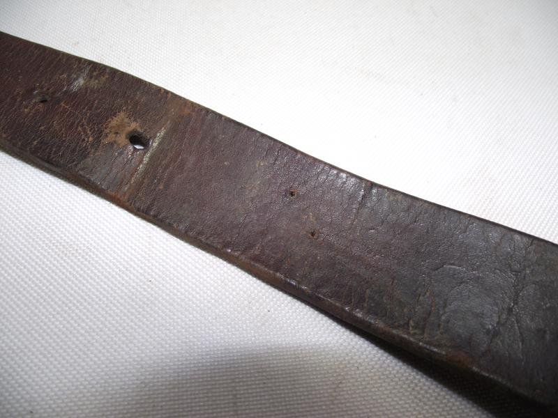WW2 Imperial Japanese Army NCO Sword Belt and Hanger. — image 9